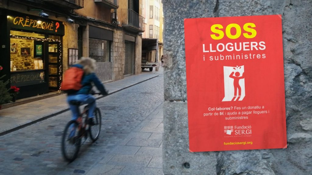 Imatge Campanya SOS Lloguers i subministres a Girona