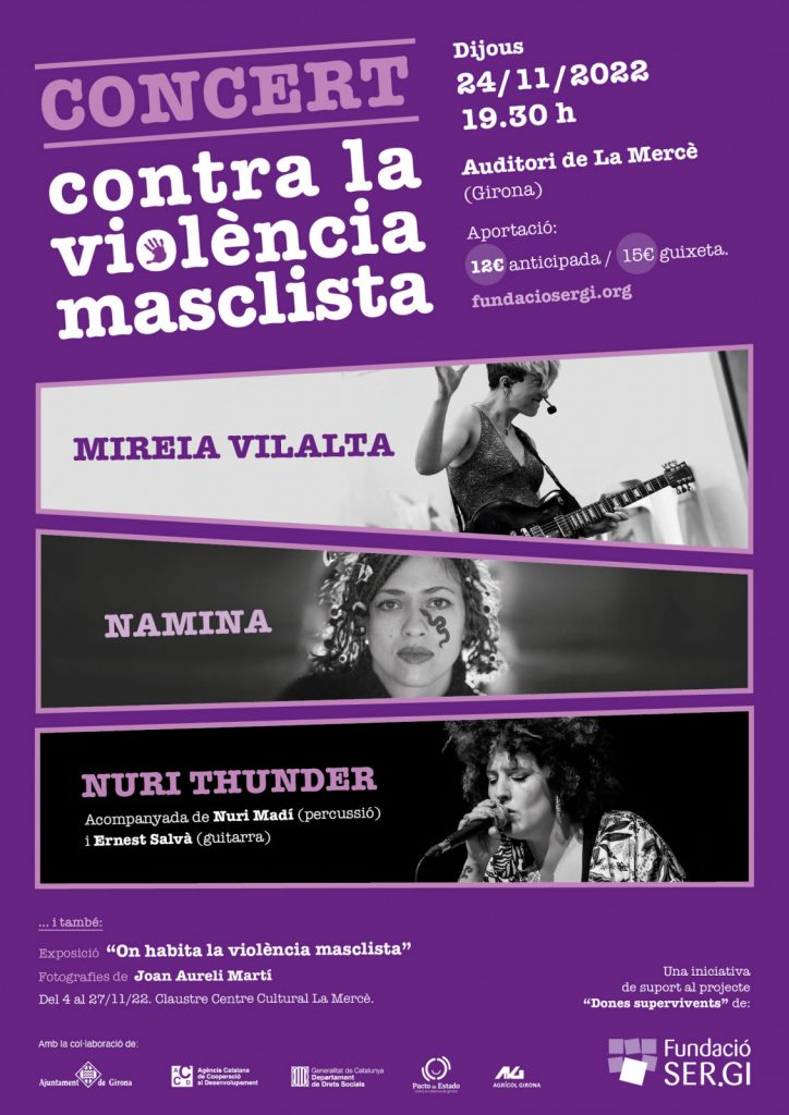 Concert contra la violència masclista 2022