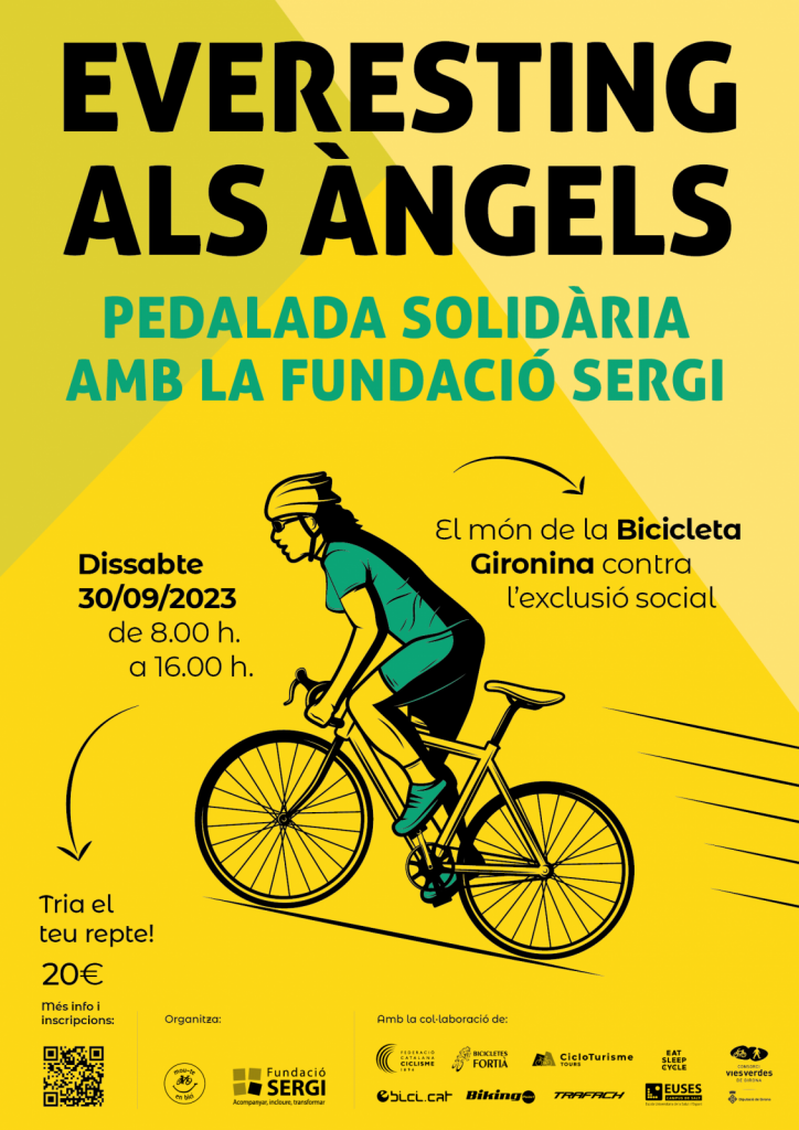 Everesting als Àngels. Pedalada solidària 2023