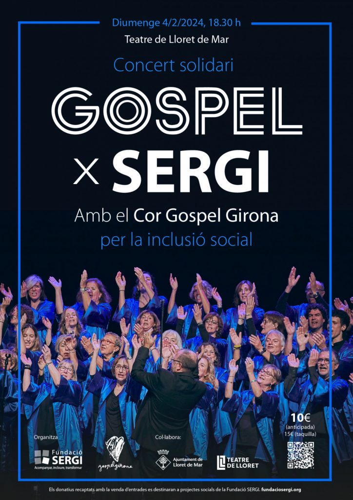 Concert solidari Gospel X SERGI 2024 a Lloret de Mar