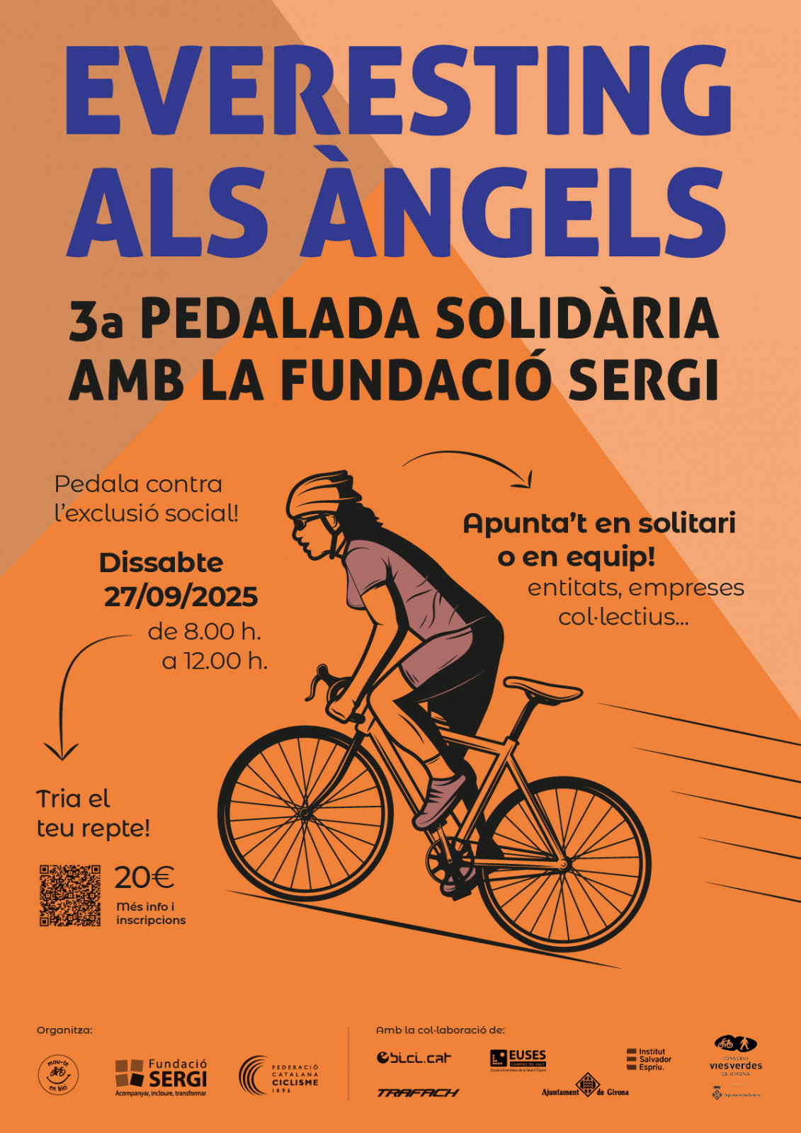 Everesting als Àngels 2025- 3a pedalada solidària
