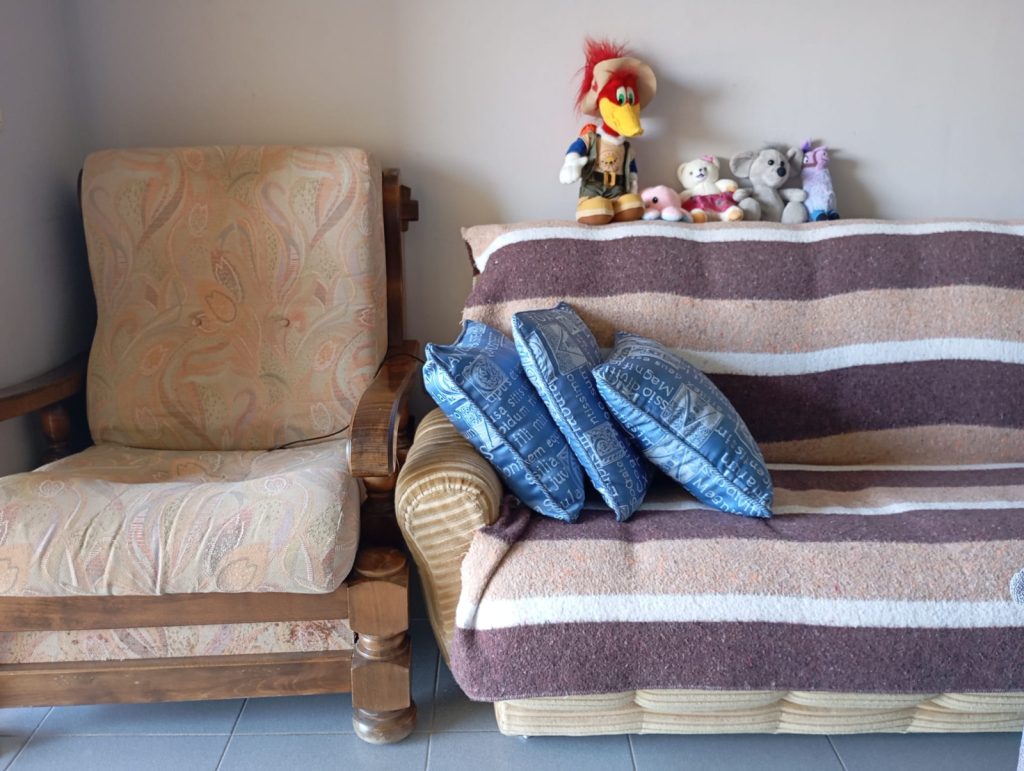 Racó íntim d'un habitatge social d'una dona supervivent a la violència masclista