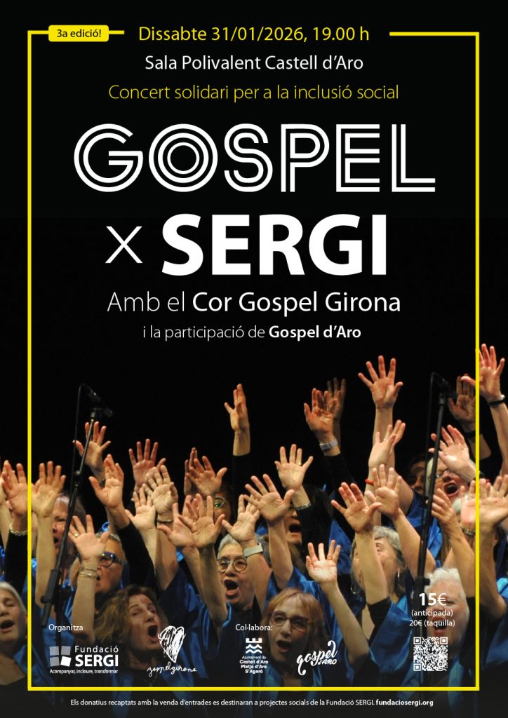 Gospel x SERGI 2026 a Platja d'Aro