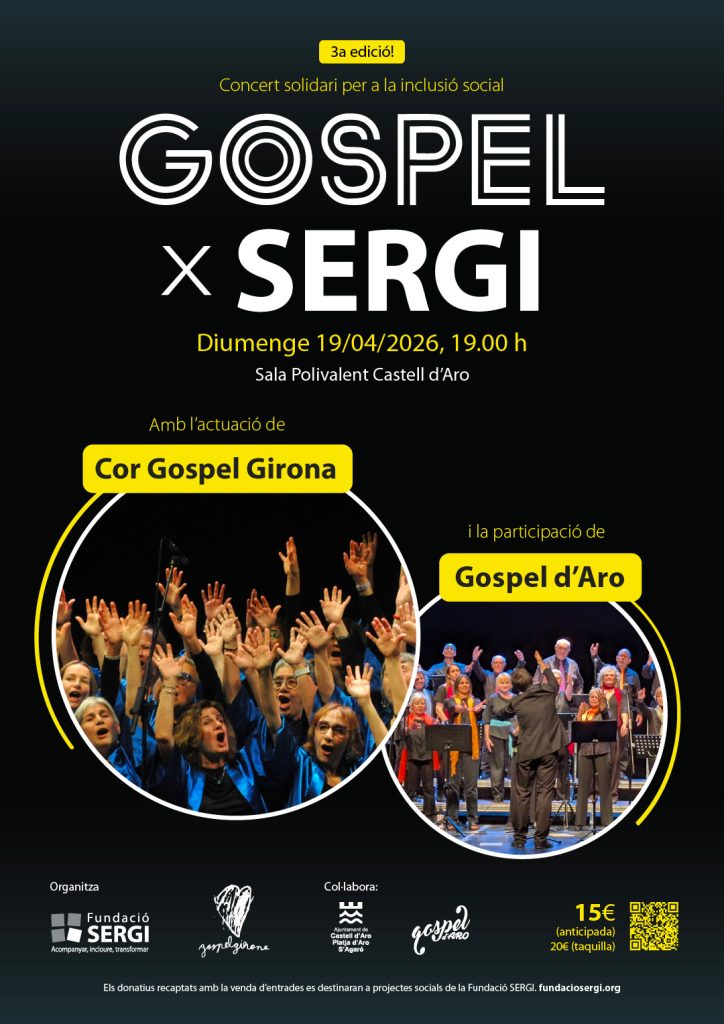 Gospel x SERGI 2026 a Platja d'Aro