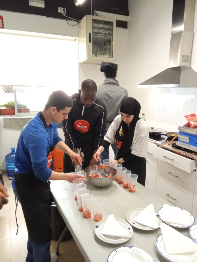 InSalt tastet d'oficis- cuina