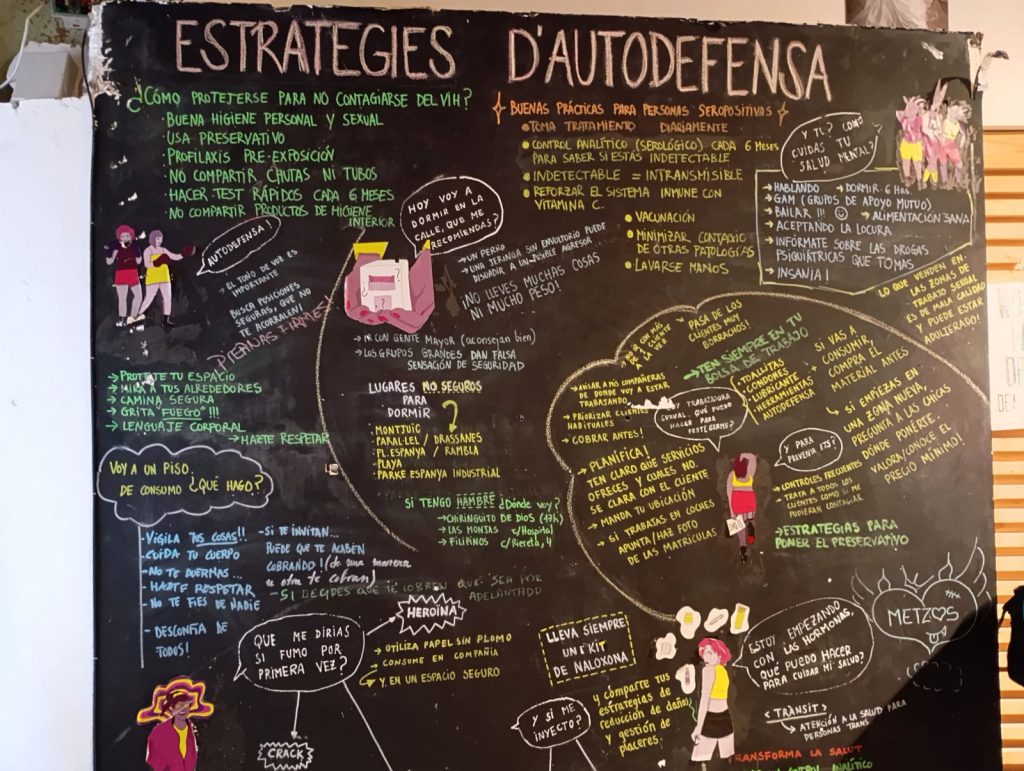 Estratègies d'autodefensa Metzineres.