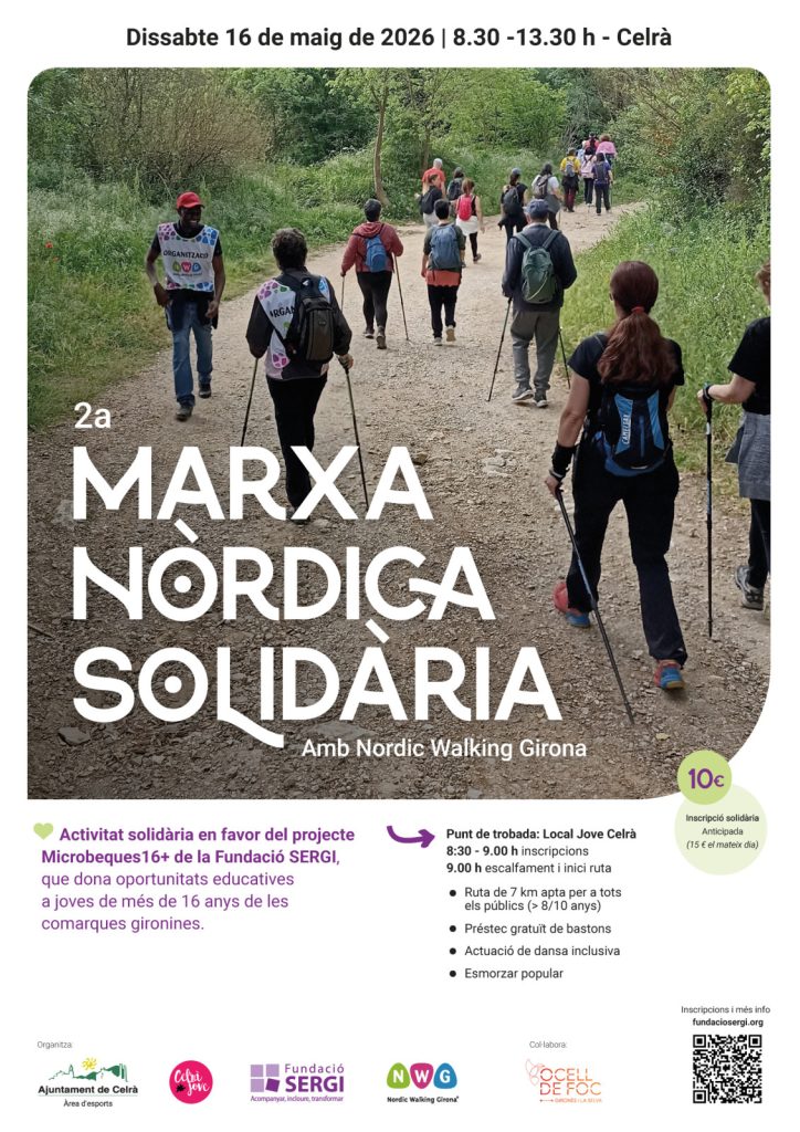 Marxa Nòrdica Solidària a Celra - 2026