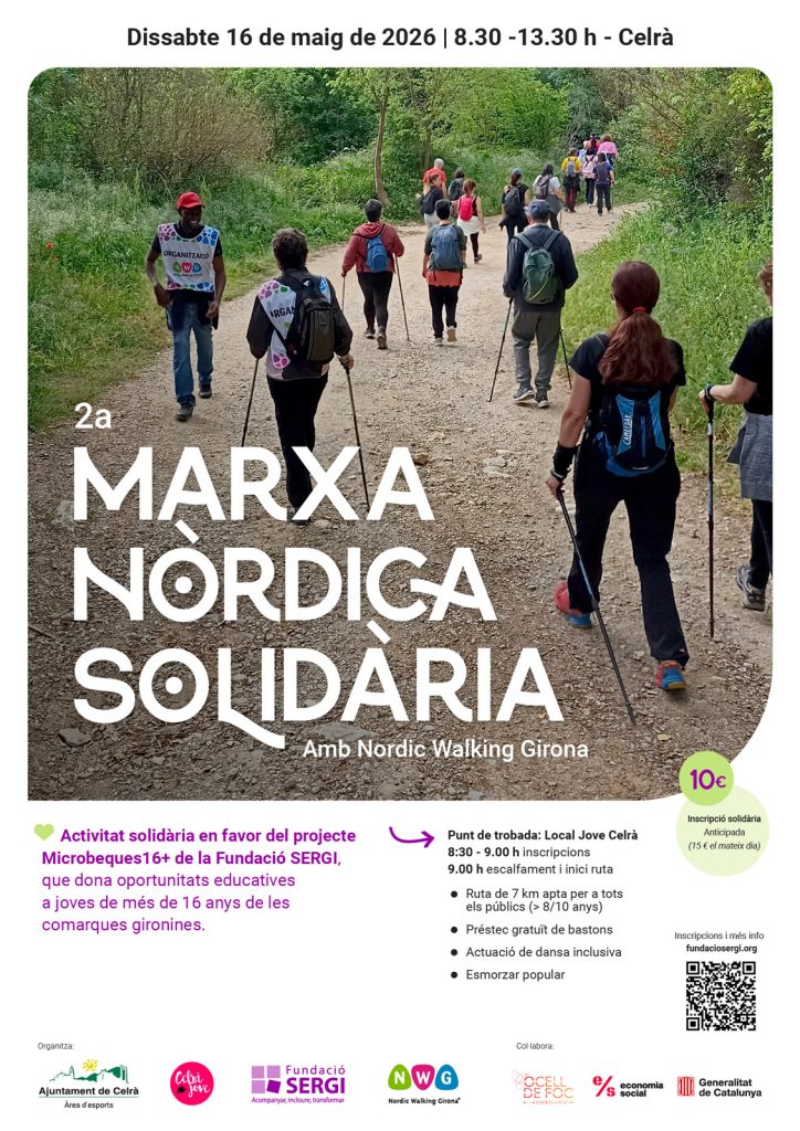 Marxa Nòrdica Solidària a Celra - 2026