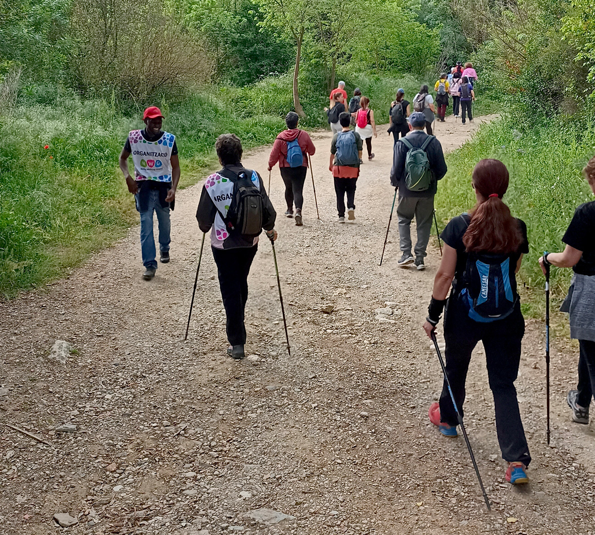 Marxa Nòrdica Solidària a Celra